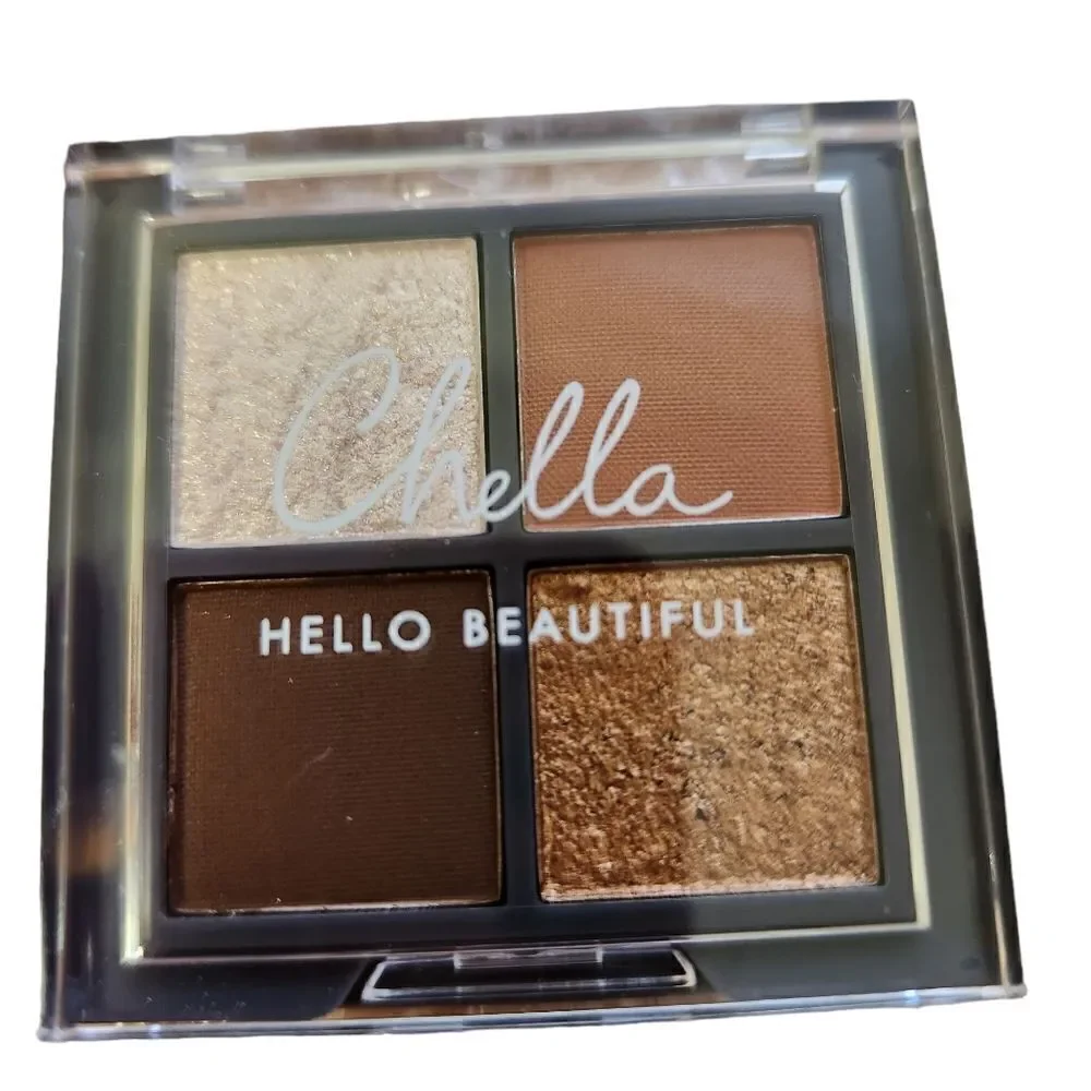 Chella Travel Size Eyeshadow Palette Matte and Pearl Eyeshadow
